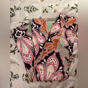 Zara Printed Flare Pant